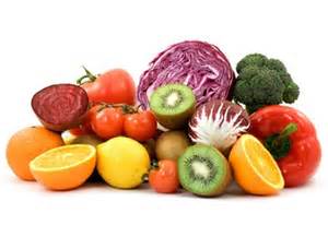 gezonde groenten en fruit